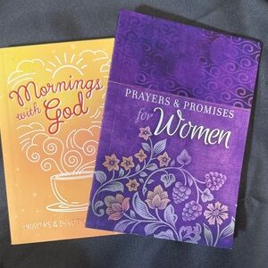 Purple and Yellow Prayer Books
